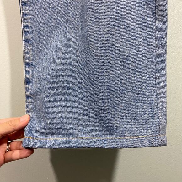 Polo Ralph Lauren Men's Blue Vintage Classic Button Fly Jeans Size 42/(26) - Picture 7 of 11